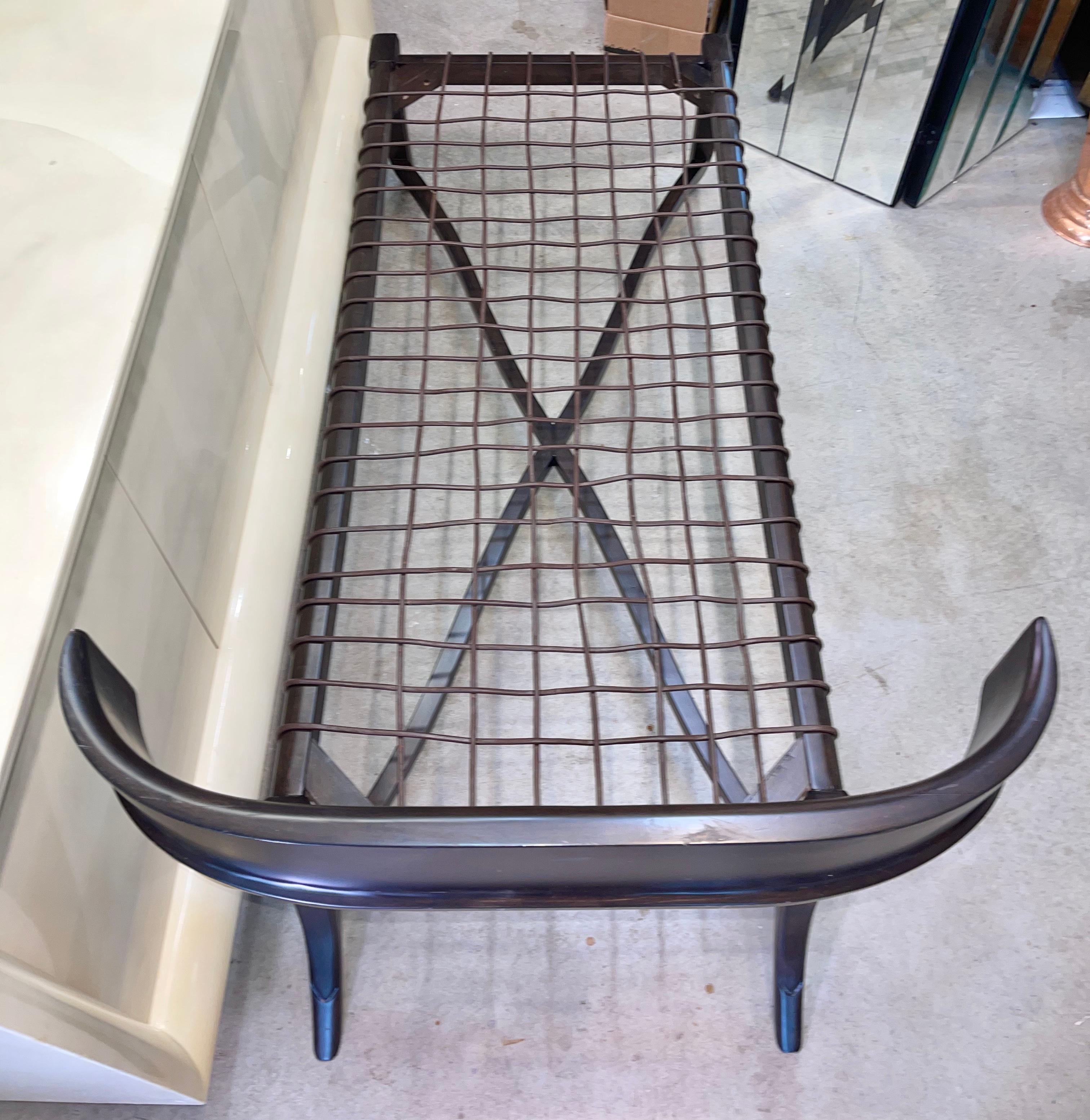 Leather Klini Style Chaise For Sale