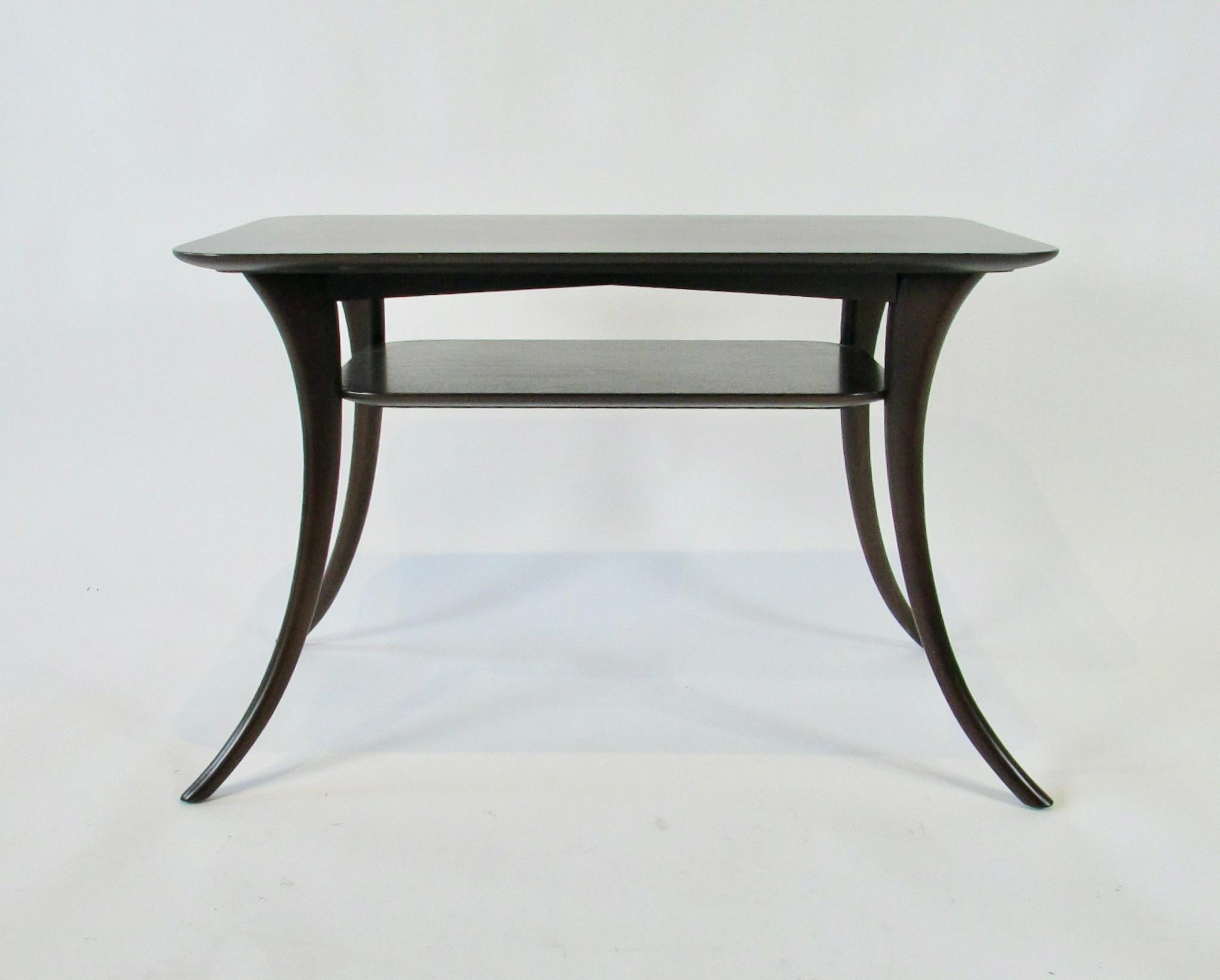 Klismos Occasional Table by T.H. Robsjohn-Gibbings for Widdicomb For Sale 6