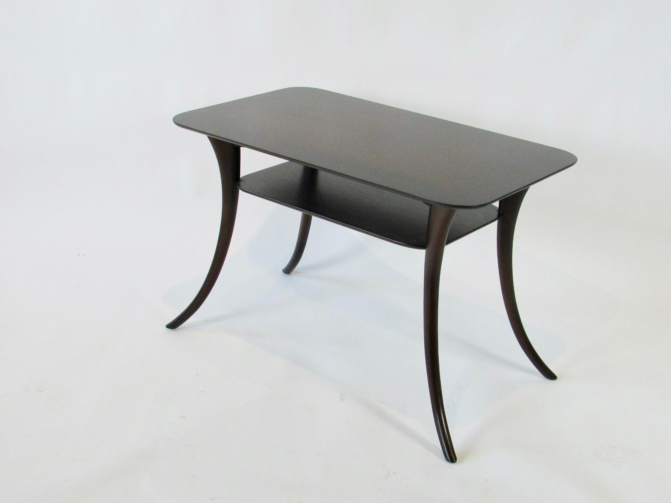 Klismos Occasional Table by T.H. Robsjohn-Gibbings for Widdicomb In Good Condition For Sale In Ferndale, MI