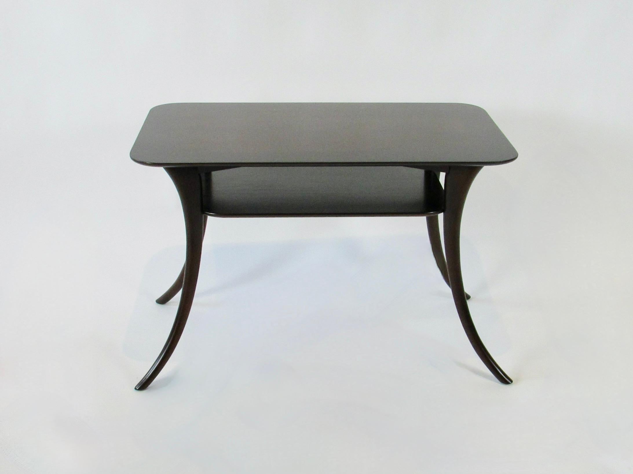 Klismos Occasional Table by T.H. Robsjohn-Gibbings for Widdicomb For Sale 1