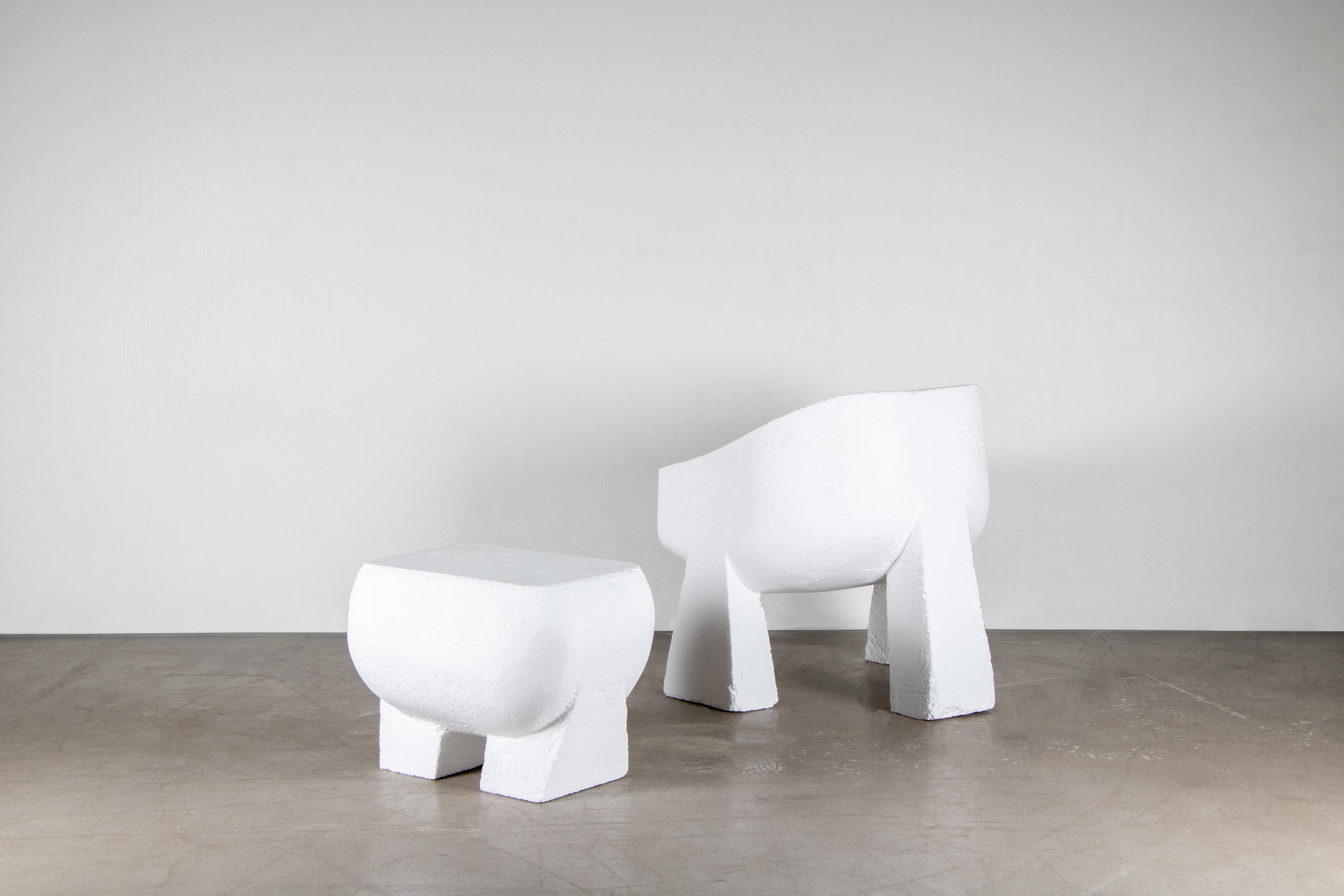 Contemporary Klot Chair by Lucas Morten