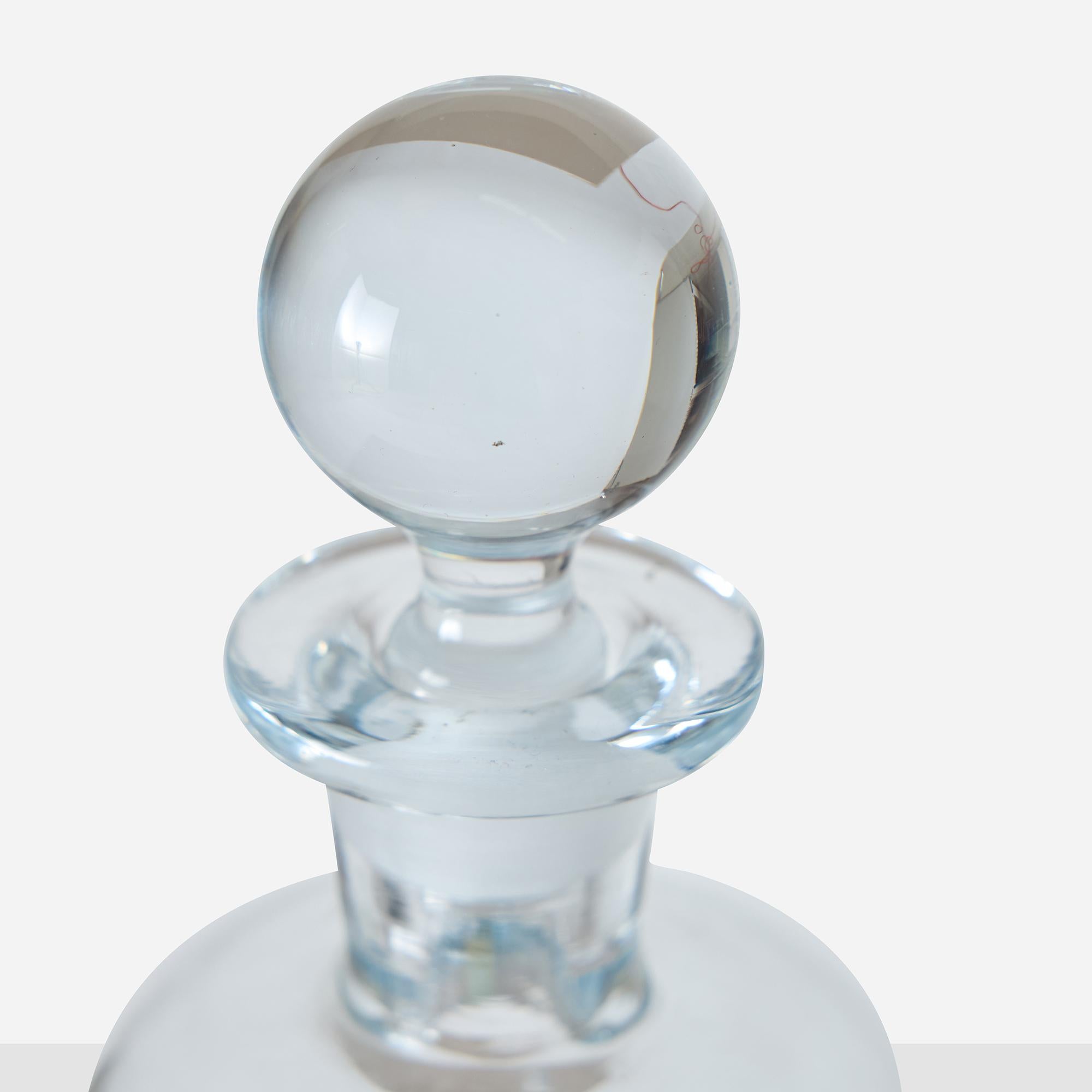 Decanter Kluk Kluk di Jacob Bang per Holmegaard in vendita 3