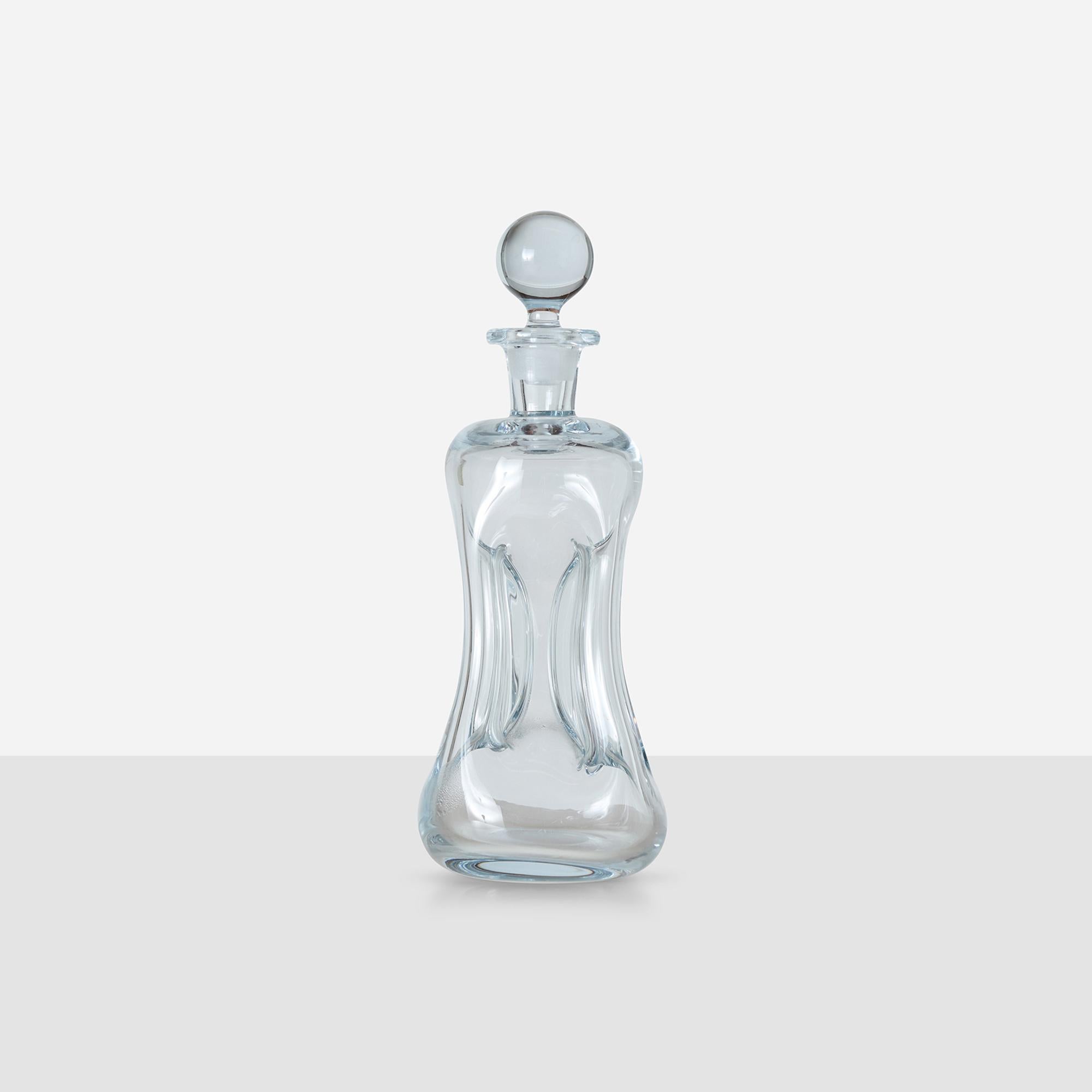 Moderno Decanter Kluk Kluk di Jacob Bang per Holmegaard in vendita
