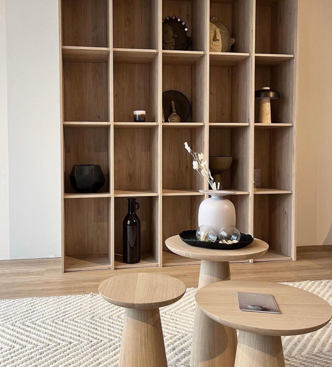 Tavolini da caffè Kluskens in Oak massiccio (minimo 3 pezzi) in vendita 5
