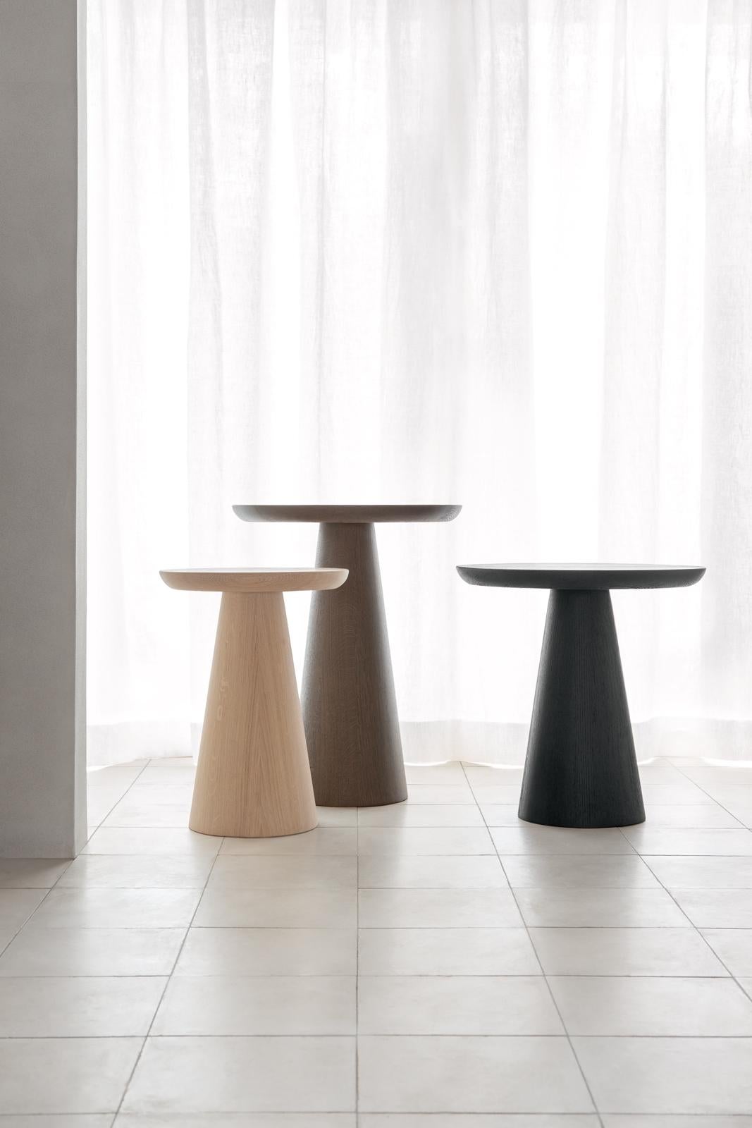Mid-Century moderno Tavolini da caffè Kluskens in Oak massiccio (minimo 3 pezzi) in vendita