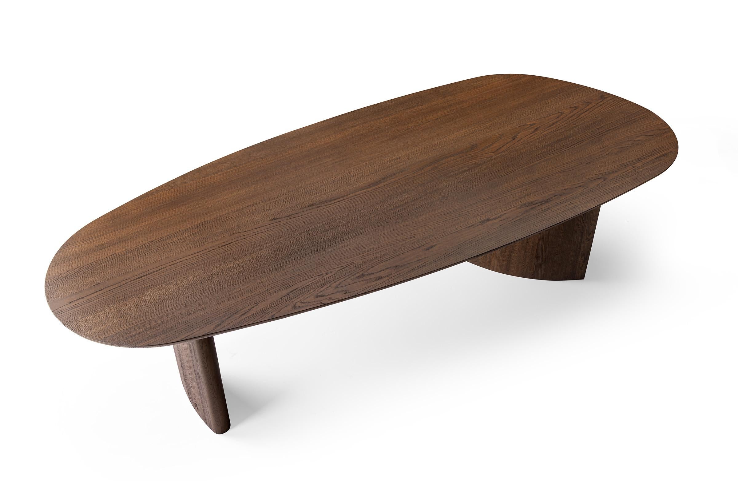Dutch Kluskens Organic Dining Table For Sale