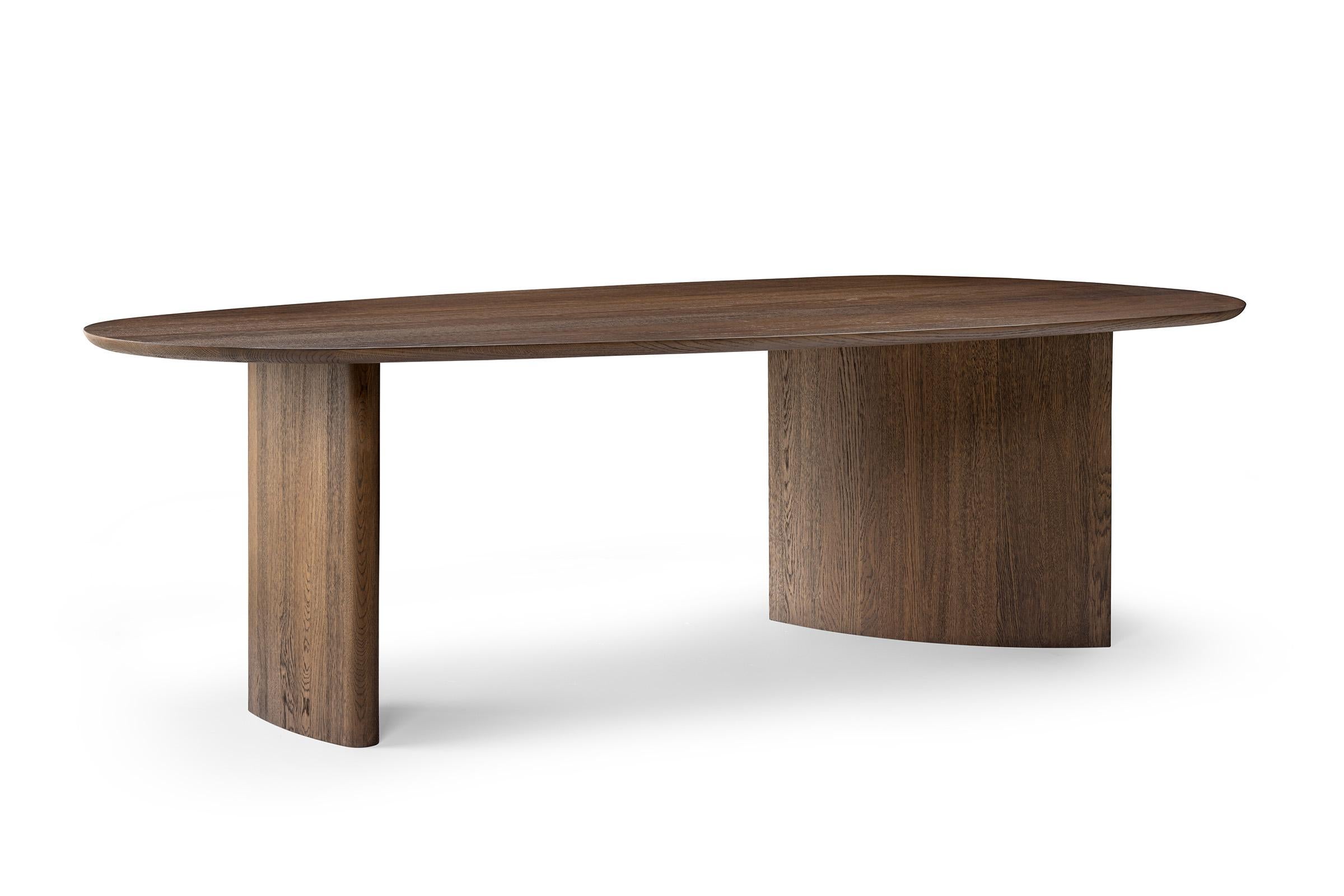 Hand-Crafted Kluskens Organic Dining Table For Sale