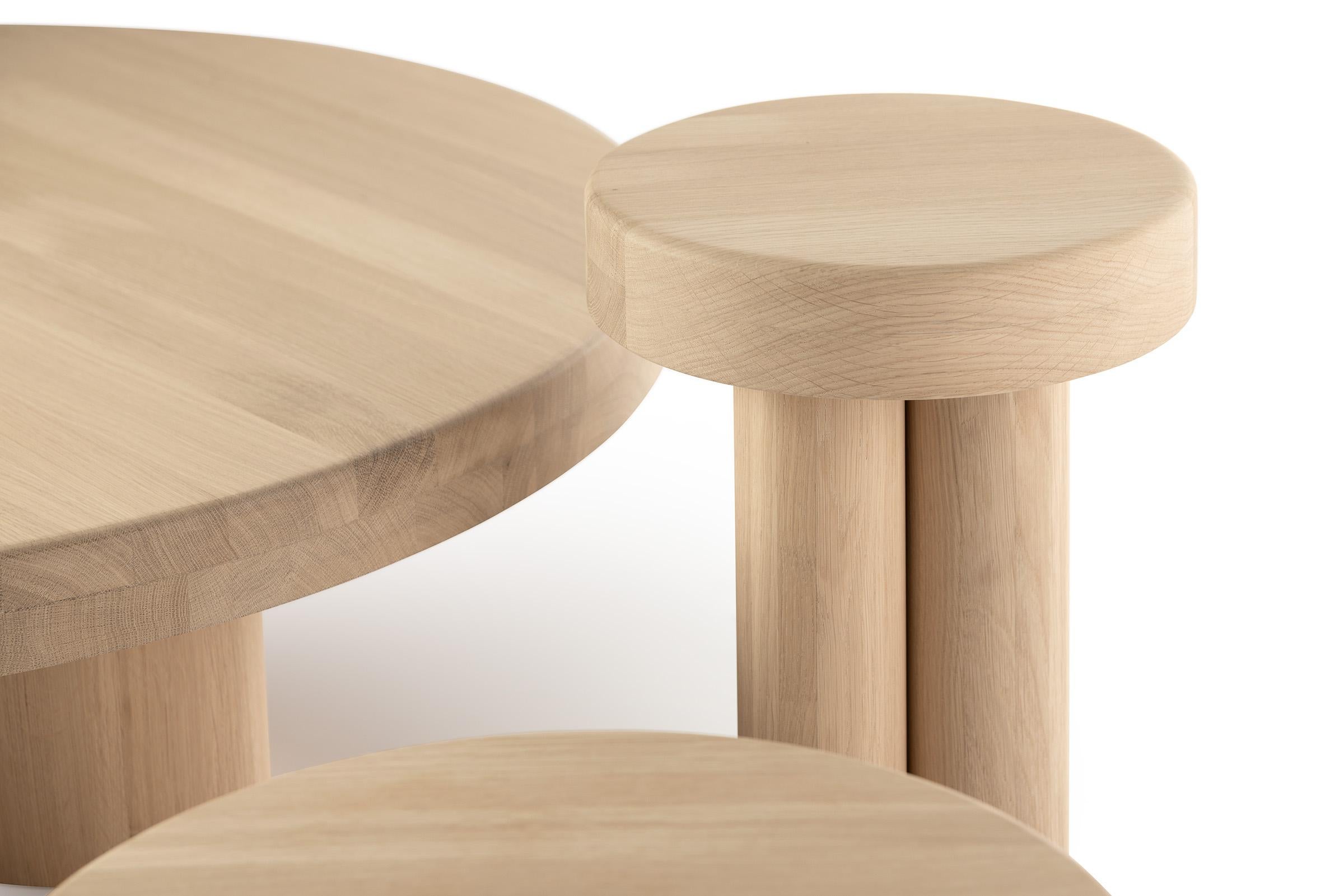 Kluskens Couchtische aus dickem Holz (21. Jahrhundert und zeitgenössisch) im Angebot