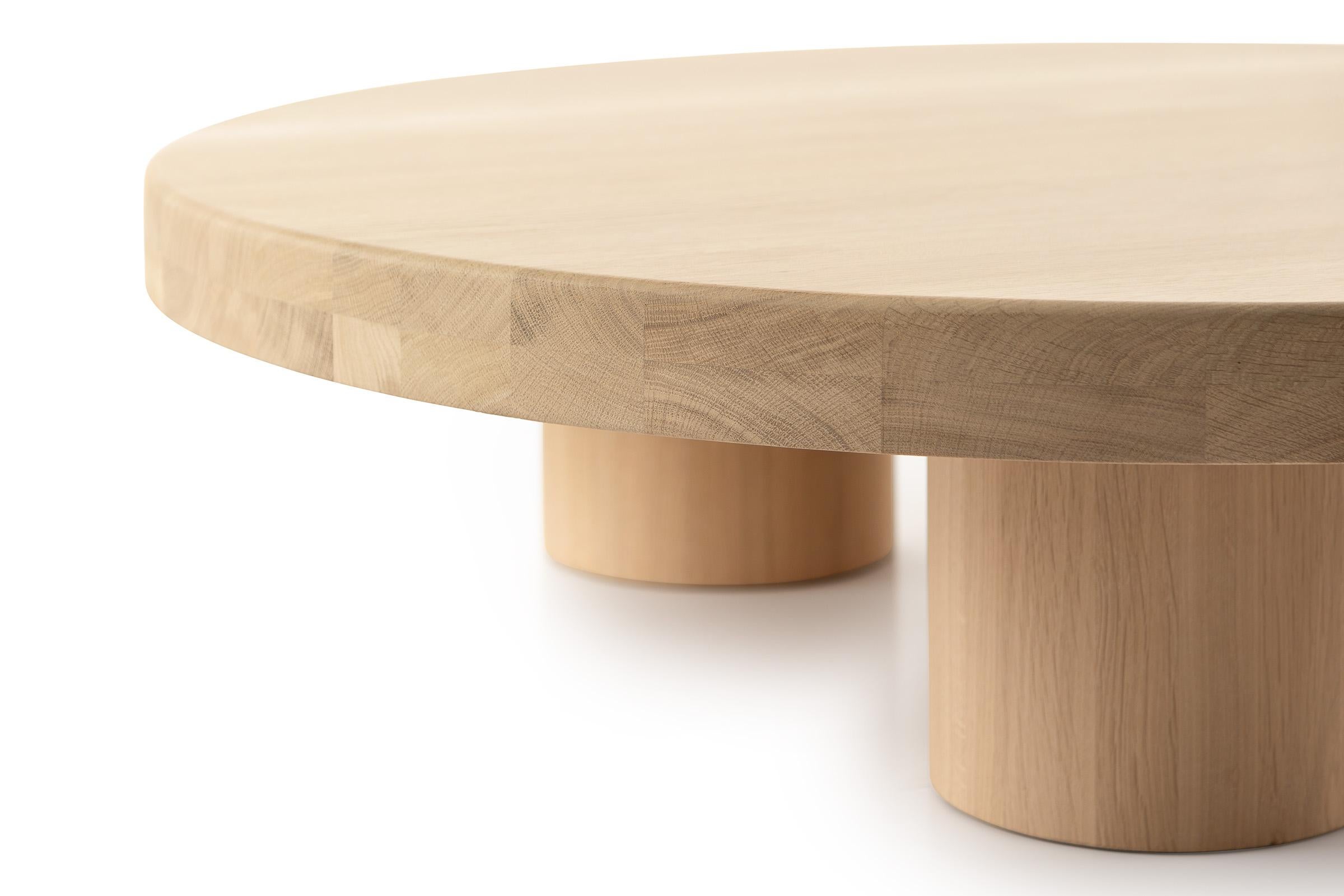 Kluskens Couchtische aus dickem Holz im Angebot 1