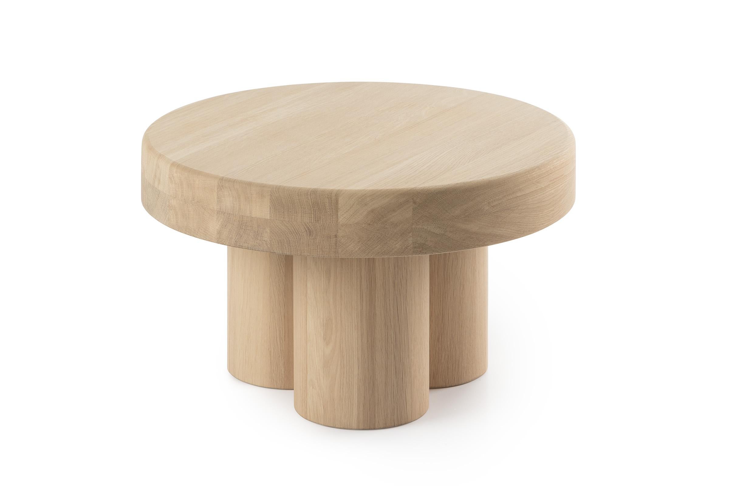 Kluskens Couchtische aus dickem Holz (Handgefertigt) im Angebot