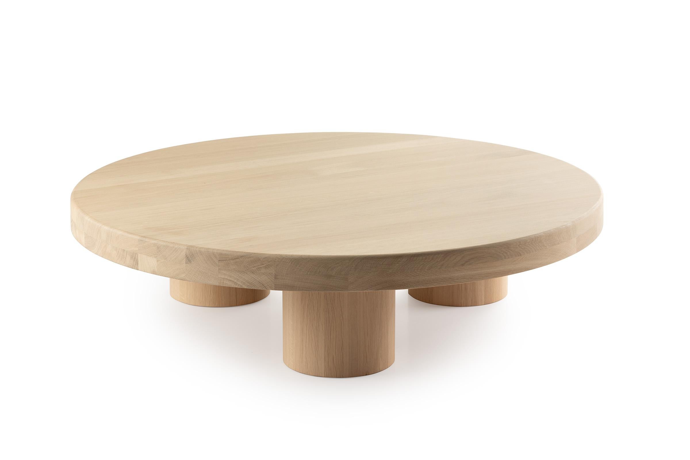 Kluskens Couchtische aus dickem Holz (Niederländisch) im Angebot