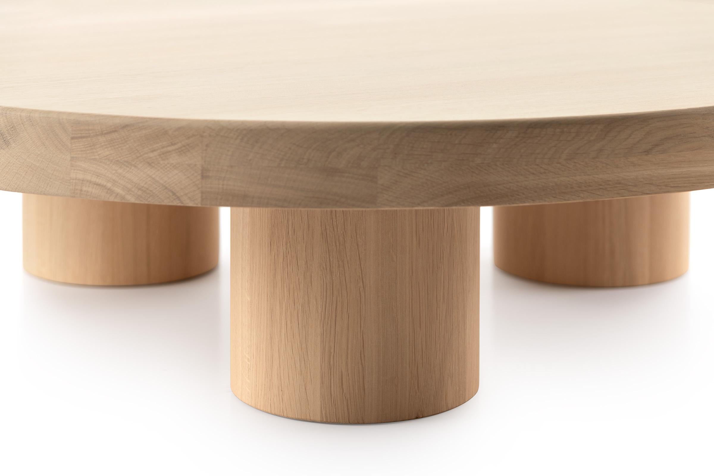Kluskens Couchtische aus dickem Holz im Angebot 2