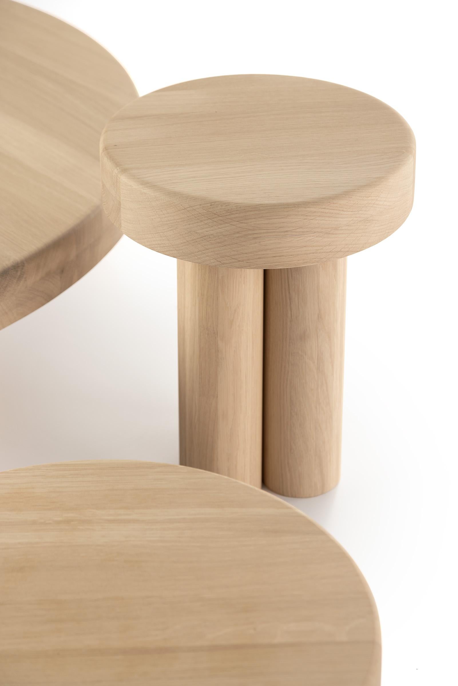 Kluskens Couchtische aus dickem Holz im Angebot 4