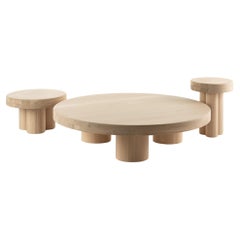 Kluskens Thick-Wood Coffee Tables