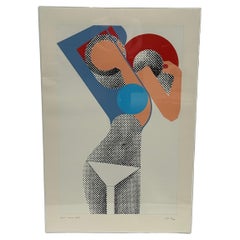 KM Kate Moss by Gerald Laing