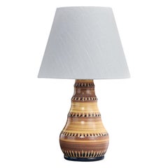 Knabstrup, Table Lamp, Ceramic, Denmark, 1960s