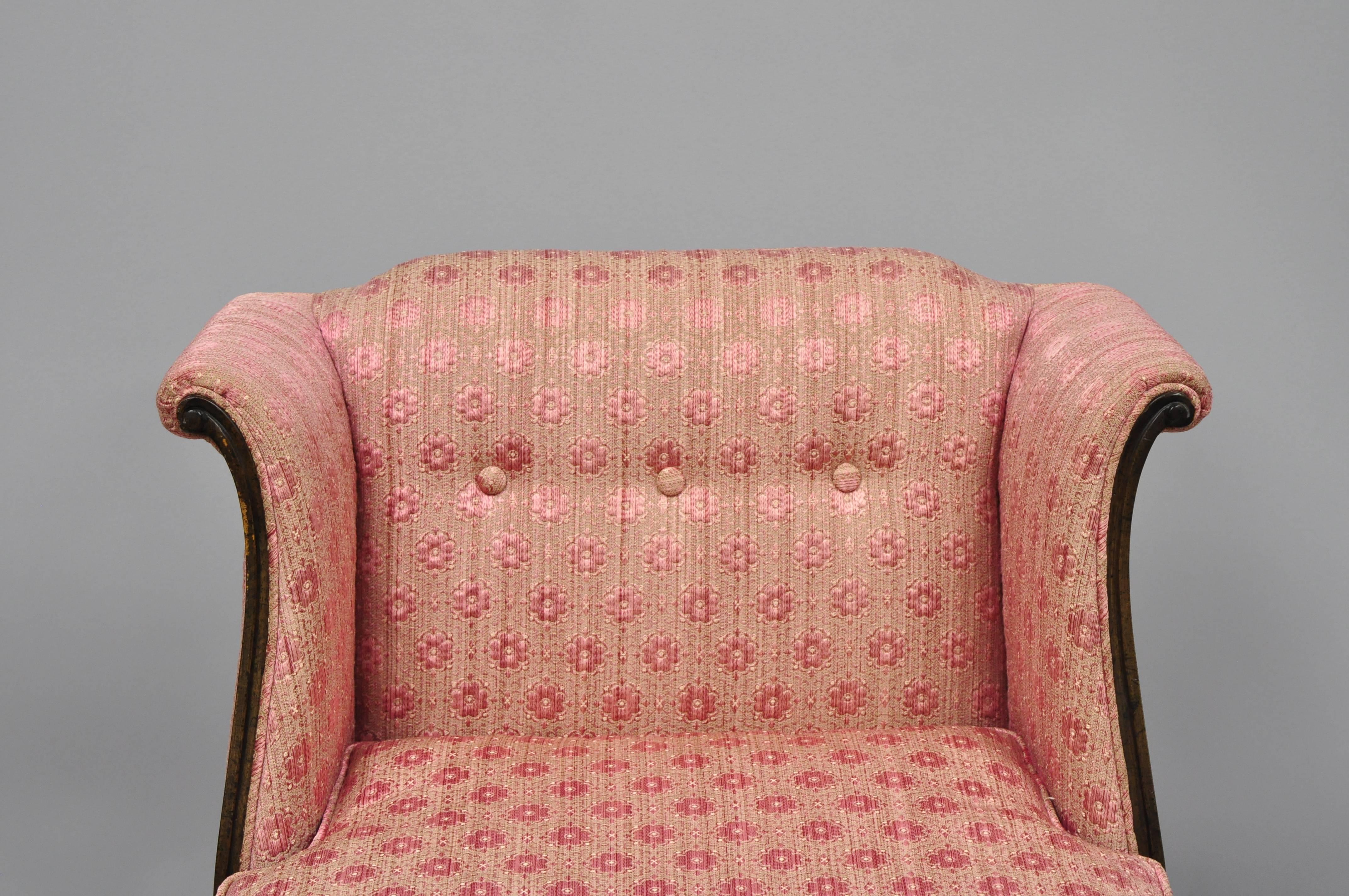 Knapp & Tubbs Kenilworth French Country Louis XV Style Boudoir Accent Side Chair In Good Condition In Philadelphia, PA