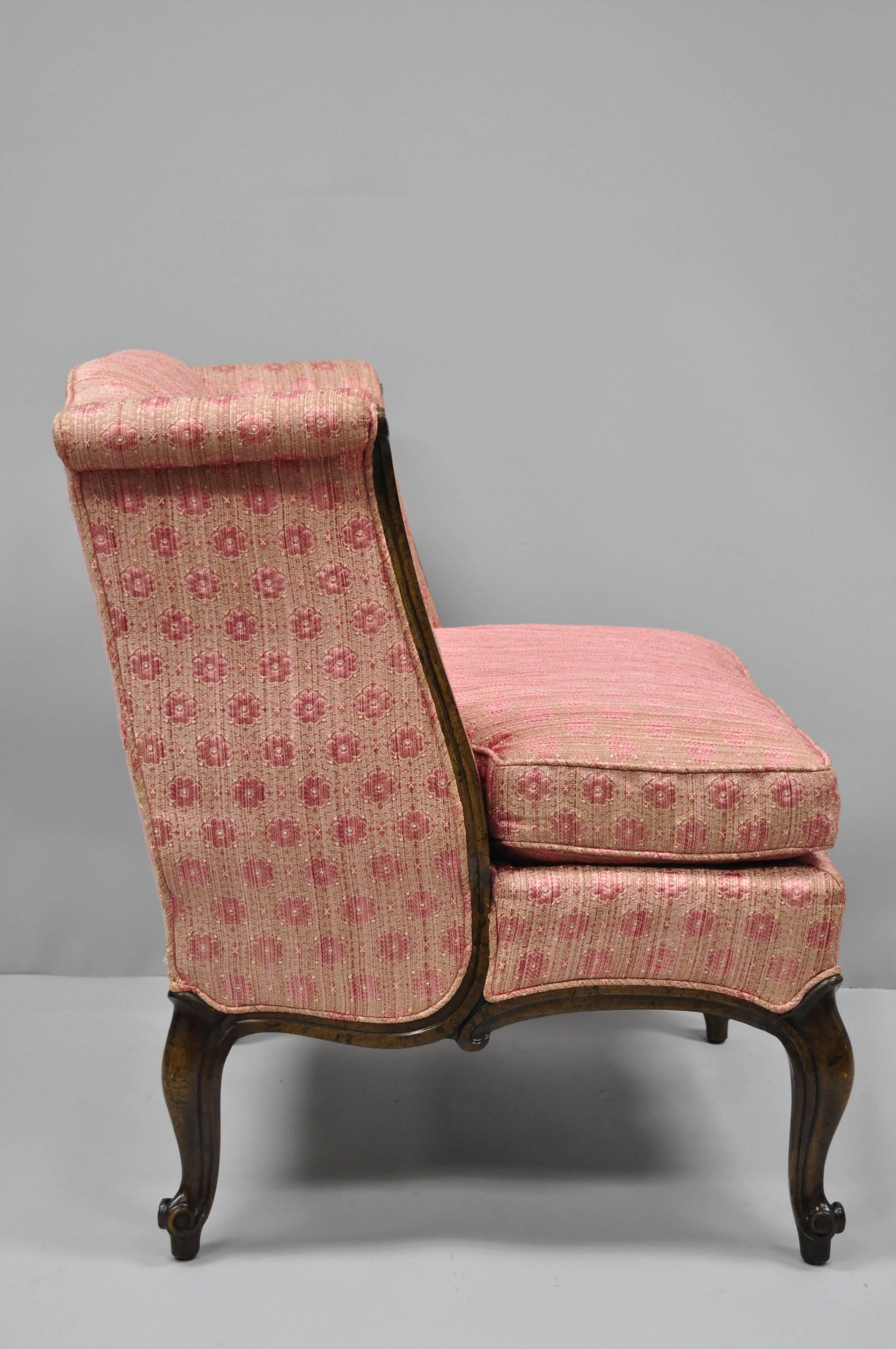 20th Century Knapp & Tubbs Kenilworth French Country Louis XV Style Boudoir Accent Side Chair