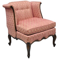 Vintage Knapp & Tubbs Kenilworth French Country Louis XV Style Boudoir Accent Side Chair