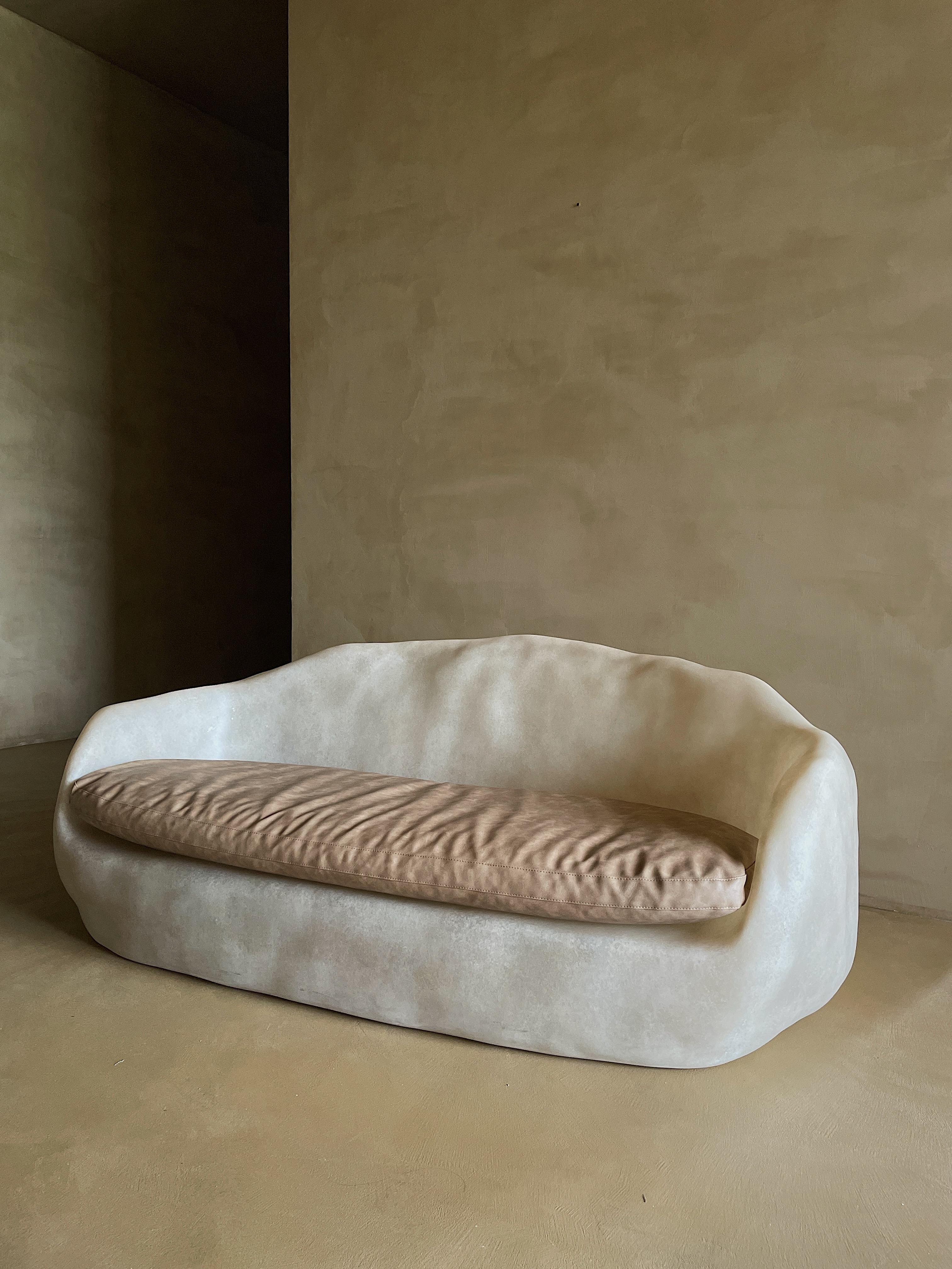 Contemporary Knead Sofa by kar For Sale