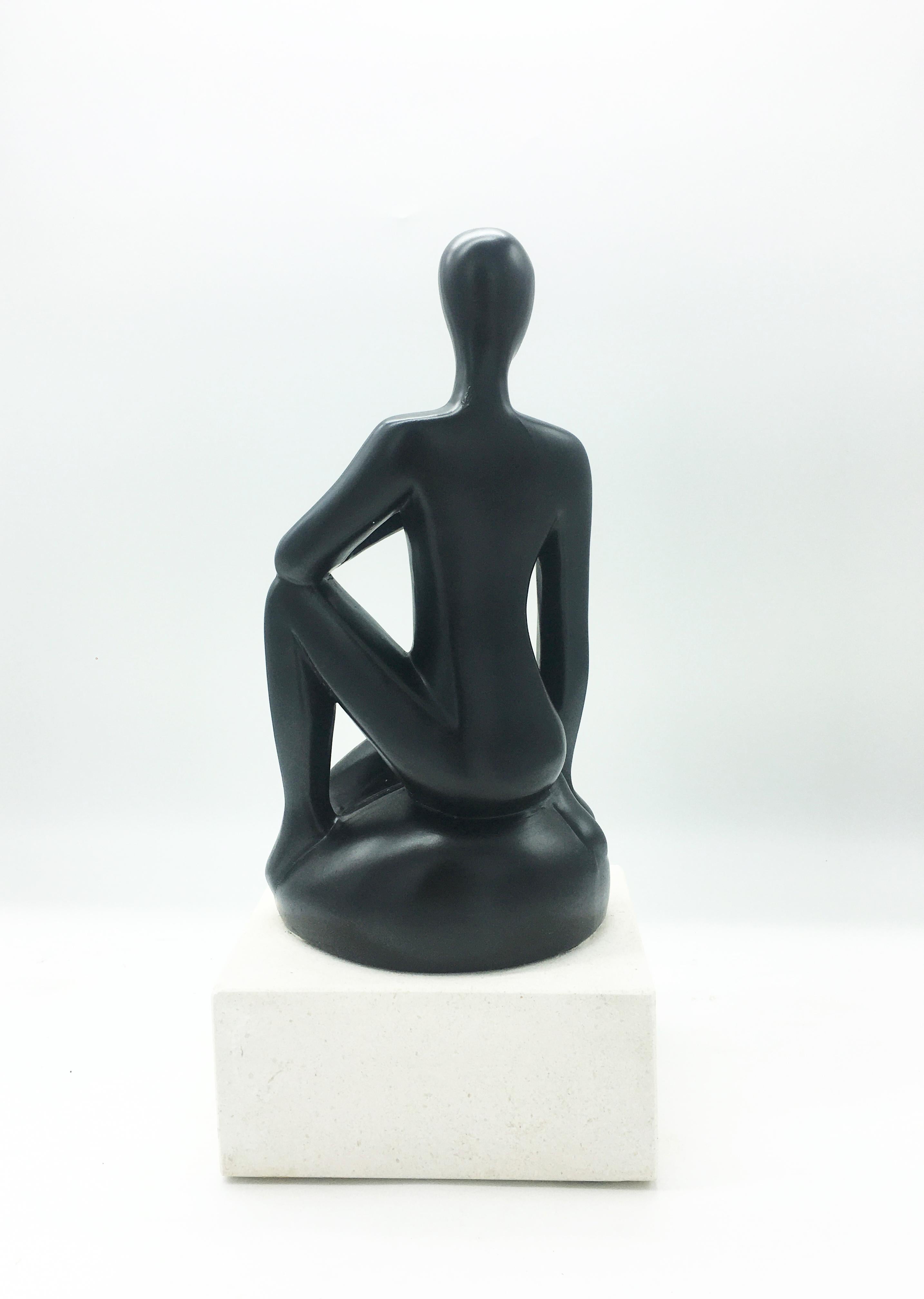 Modern Kneeling Woman 