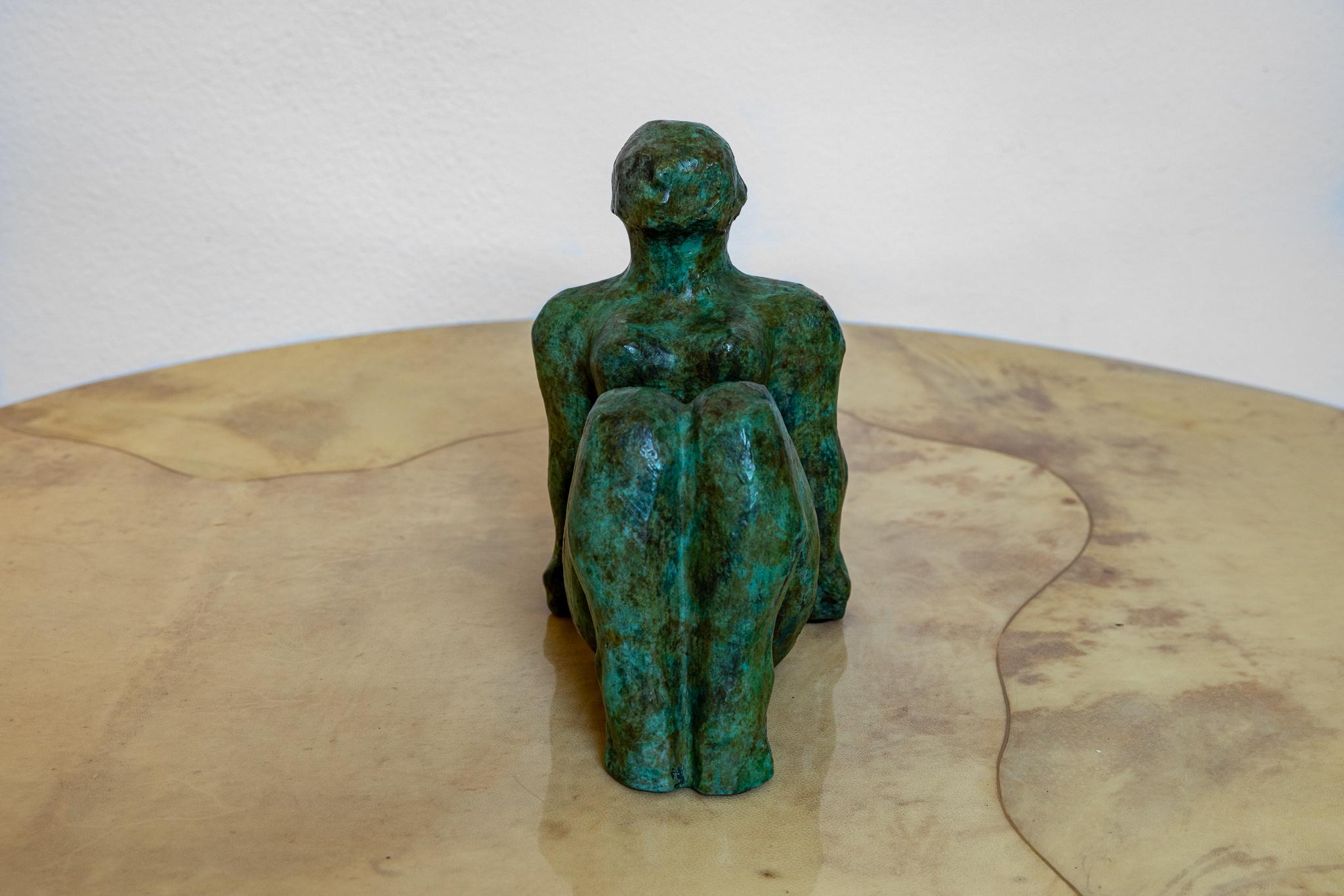 Die Bronzeskulptur 