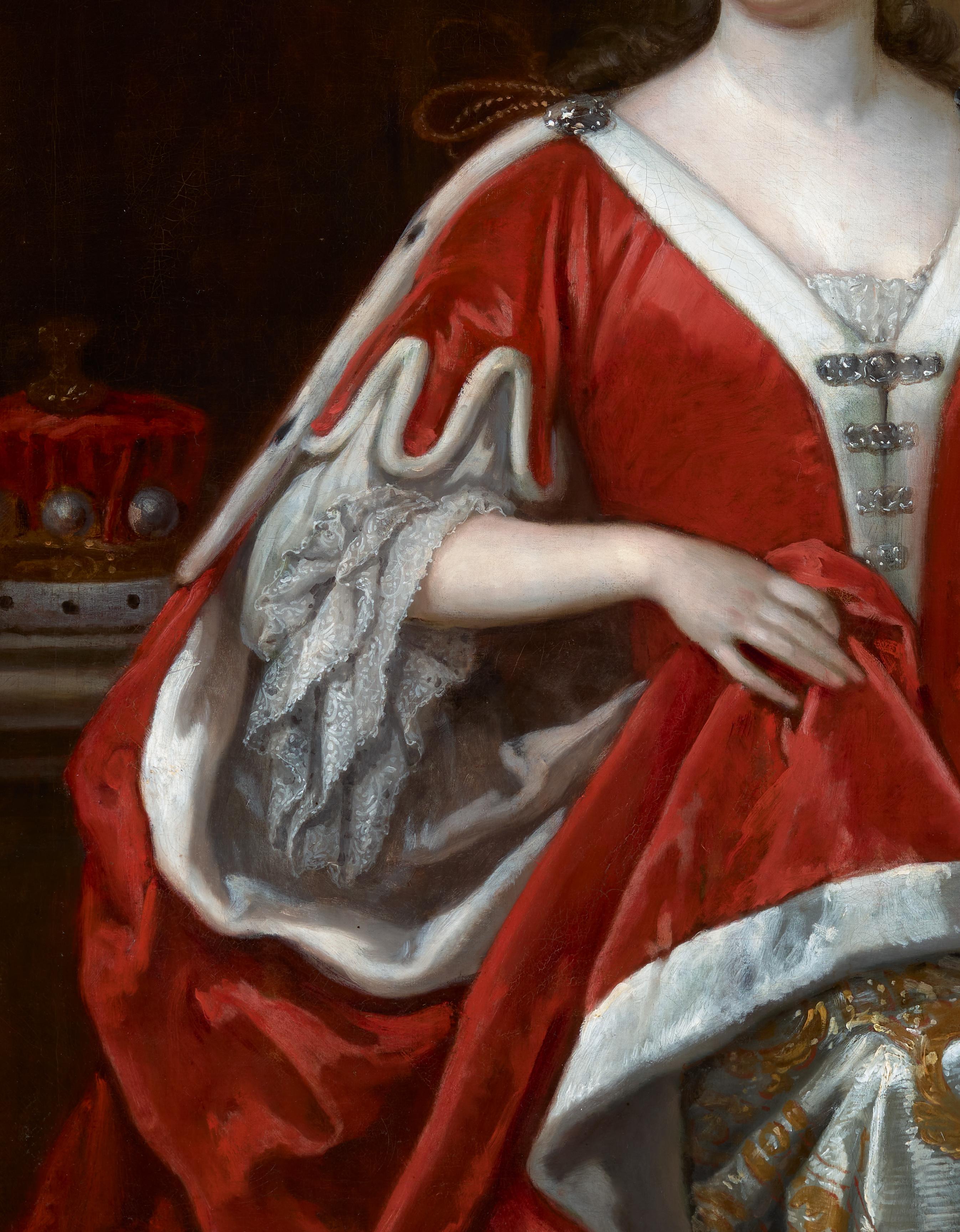Portrait d'Abigail, comtesse de Kinnoull, signée et datée Godfrey Kneller en vente 4