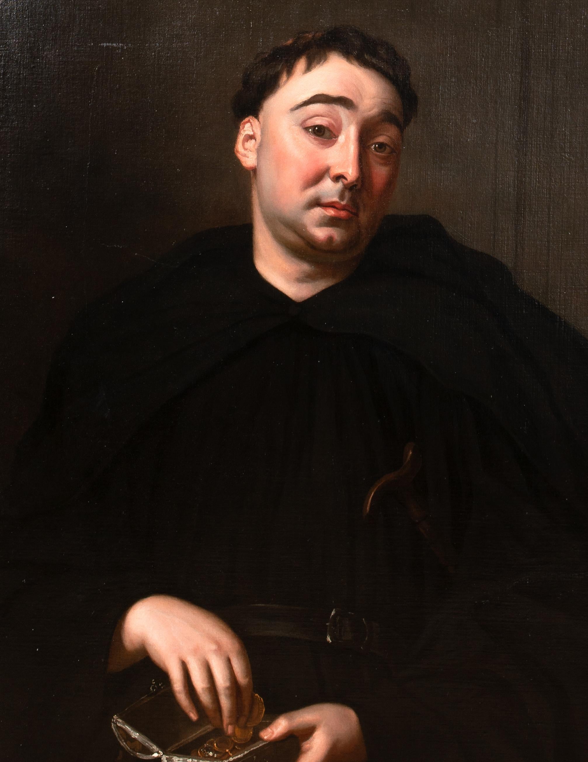 Ritratto dell'attore Anthony Leigh come padre Dominic da Drydens The Spanish Fryar in vendita 1