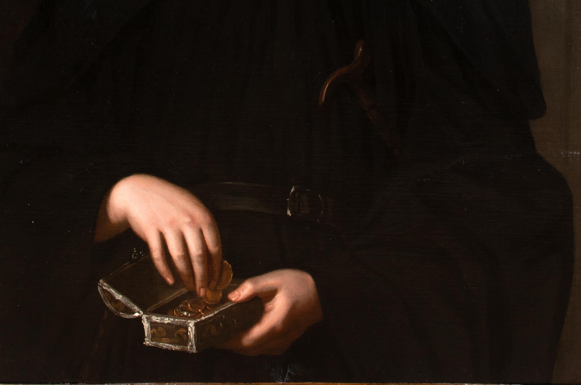 Ritratto dell'attore Anthony Leigh come padre Dominic da Drydens The Spanish Fryar in vendita 2