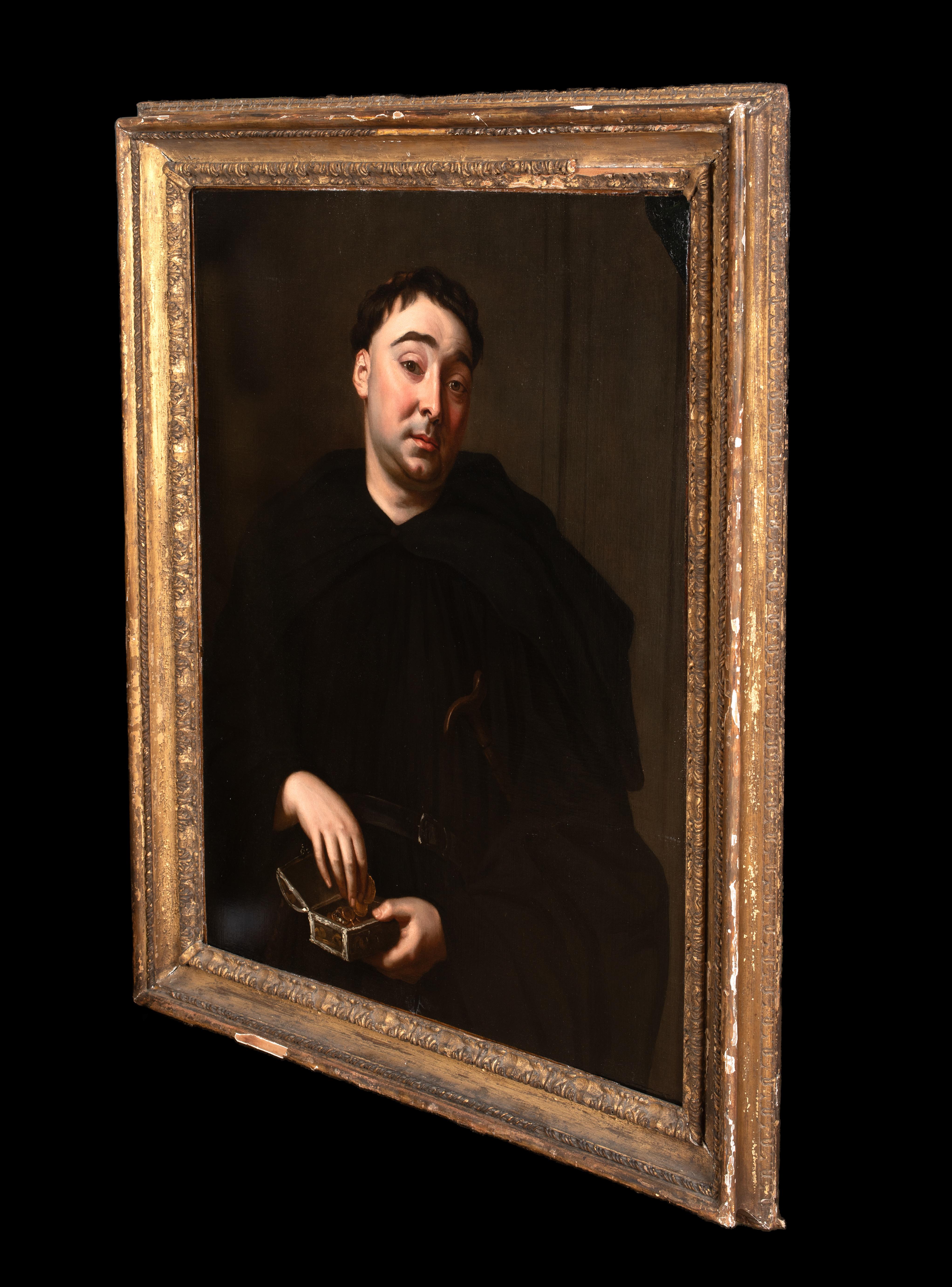 Ritratto dell'attore Anthony Leigh come padre Dominic da Drydens The Spanish Fryar in vendita 5