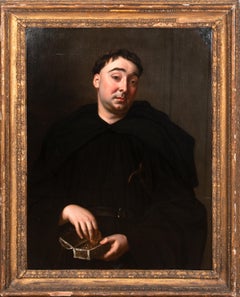 Portrait Of Actor Anthony Leigh As Father Dominic from Drydens The Spanish Fryar