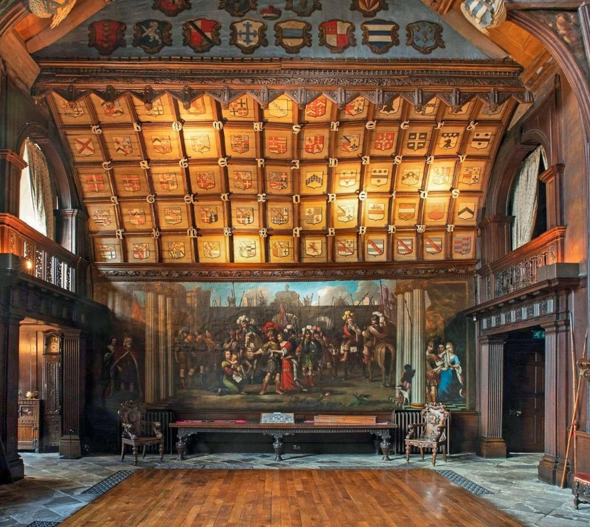 This exquisite Grand Manner work, presented by Titan Fine Art, was painted circa 1693 and formed part the Legh family collection at their magnificent home, Adlington Hall.  Adlington was built on the site of a Saxon hunting-lodge and became the home