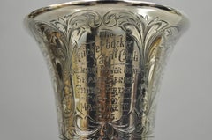 Knickerbocker Yacht Club 1905 Power Boats Trophy Gorham Sterling Silver Decanter
