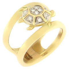 Knight Diamonds 18 Karat Yellow Gold Band Ring