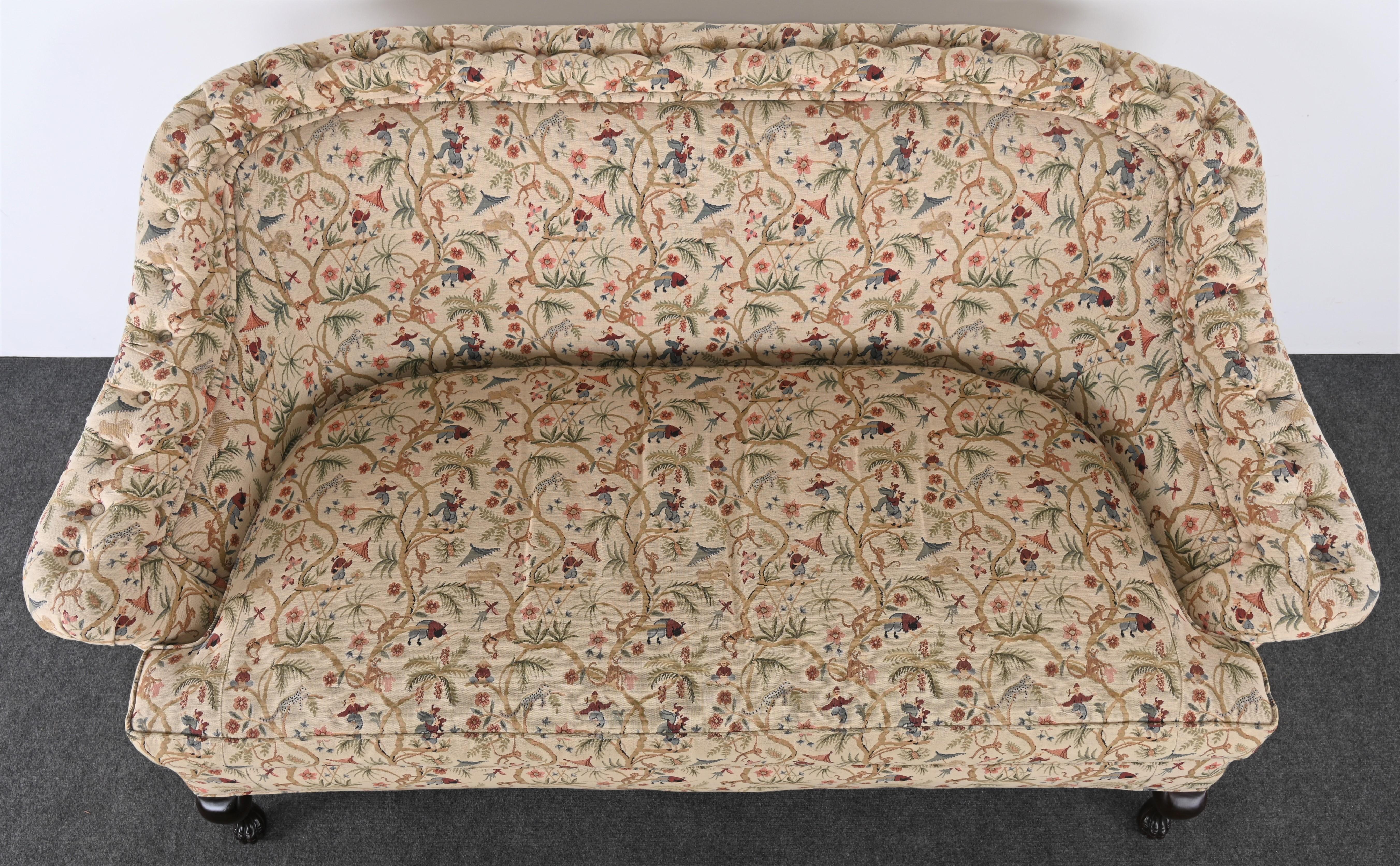 Late Victorian Knight's Bridge Sofa for Harrods Fine Furniture Collection, 20th Century