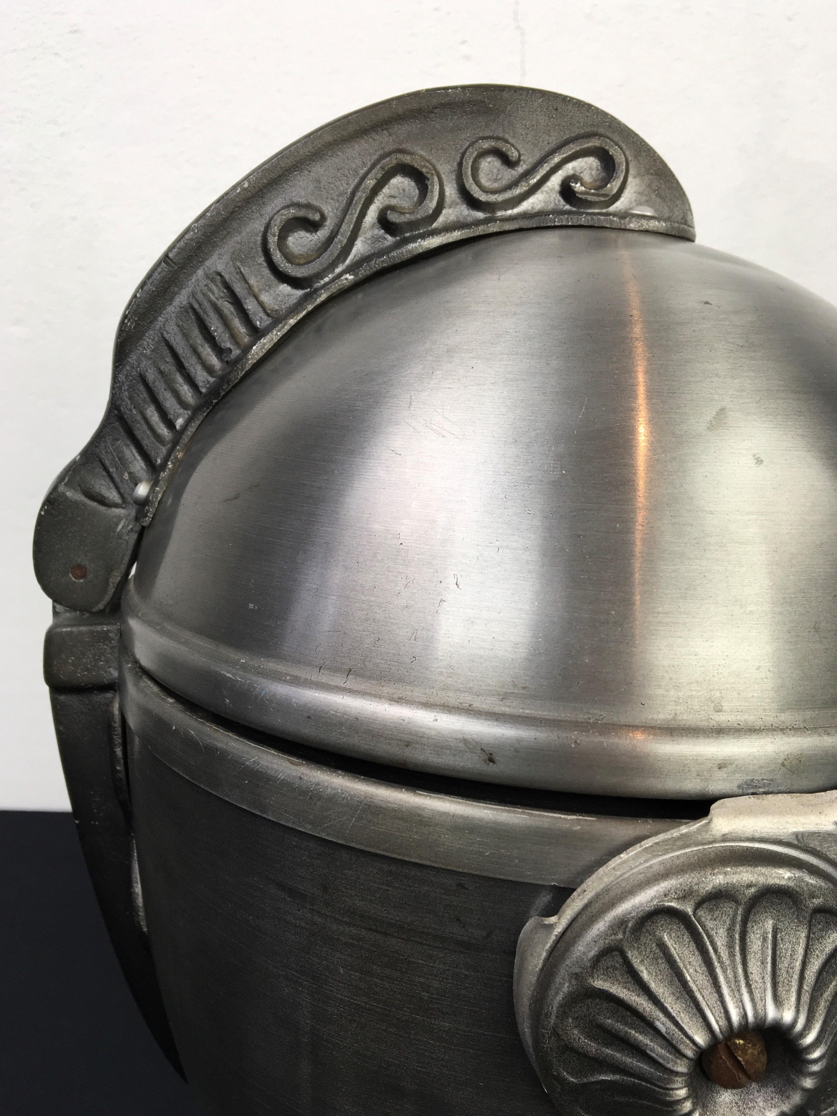 Knight's Helmet Ice Bucket, 1970s 4