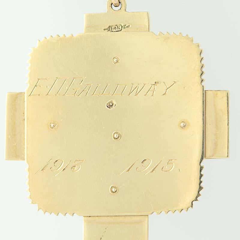 knights templar medal