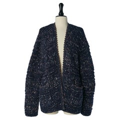 Knit cardigan in mixed wool and lurex threads Chanel 