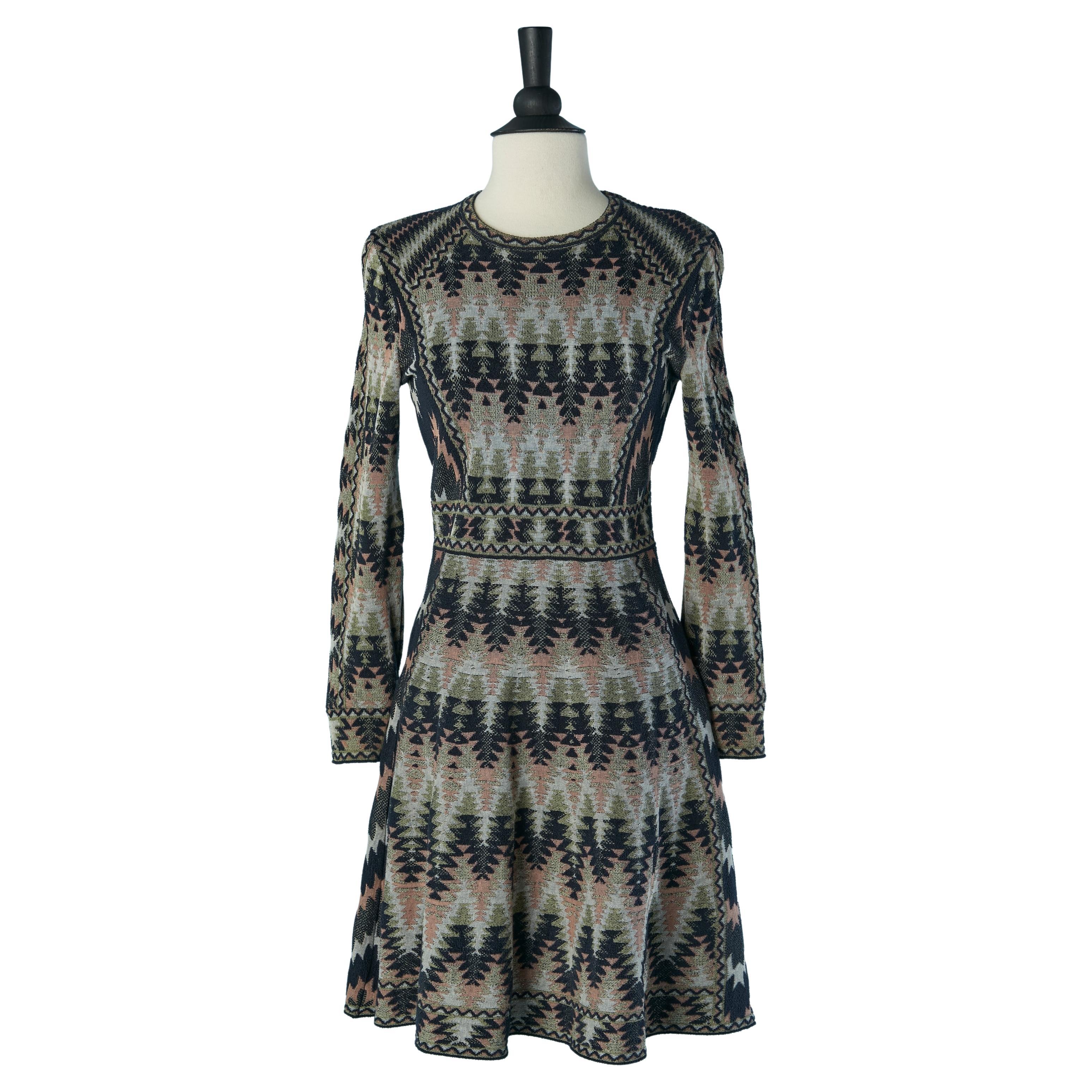 Abito in maglia jacquard M Missoni in vendita