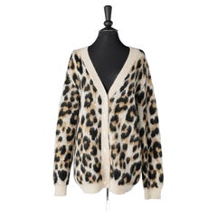 Knit leopard jacquard Boutique Moschino 
