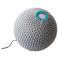 Knitted Floor lamp  -  Medium size 40cm diameter