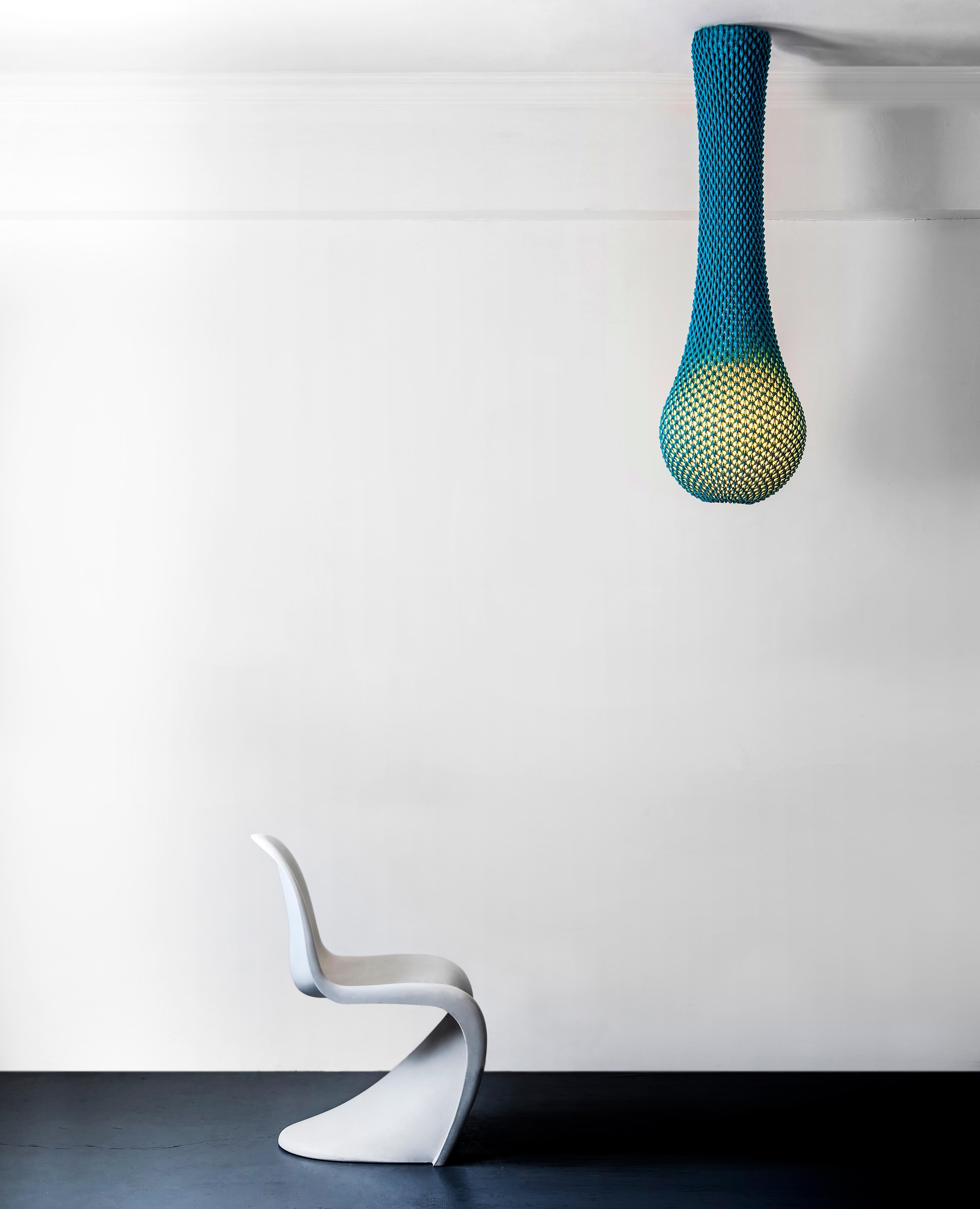 XXIe siècle et contemporain KNITTED luminaire design Contemporary - Small Design en vente