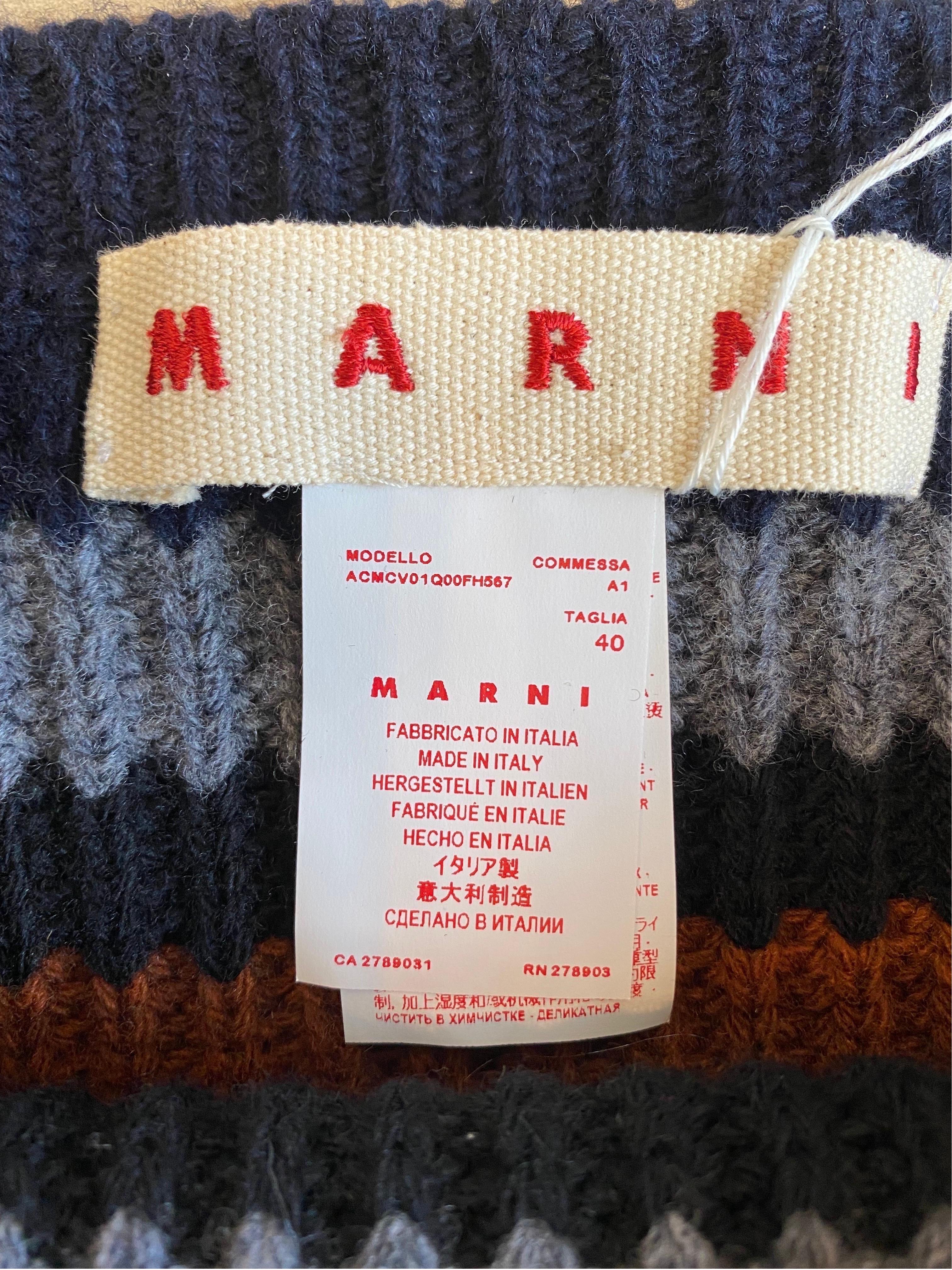 Knitted Marni top For Sale 1