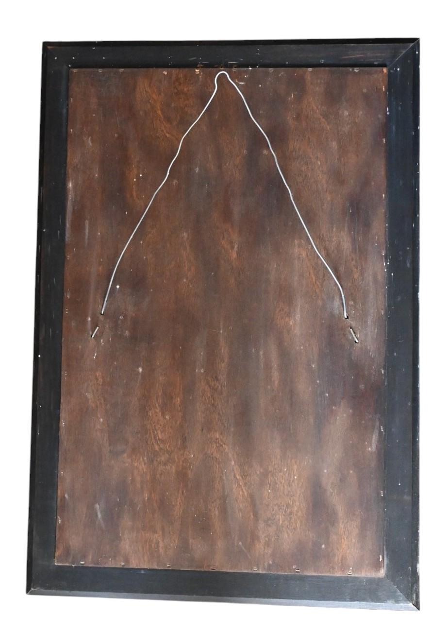 Fin du 20e siècle Knitter Duro,  Miroir en céramique de conception belge 1970 en vente
