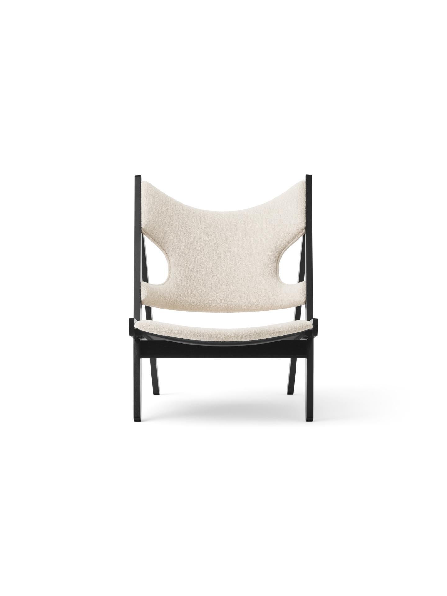 Lituano Knitting Lounge Chair-Black Oak / Baru 24 Kvadrat  di Ib Kofod-Larsen perAudo in vendita