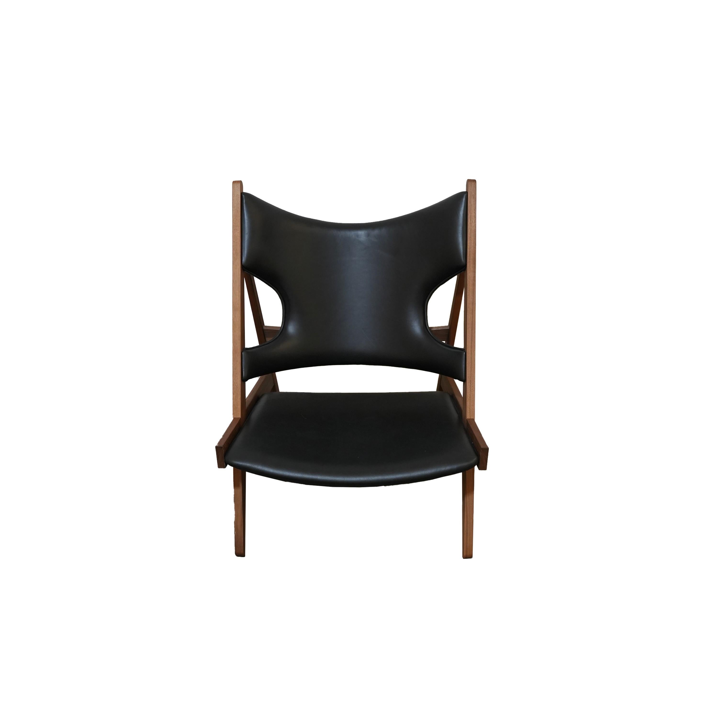 Mid-Century moderno Knitting Lounge Chair by Audo Copenhagen in vendita