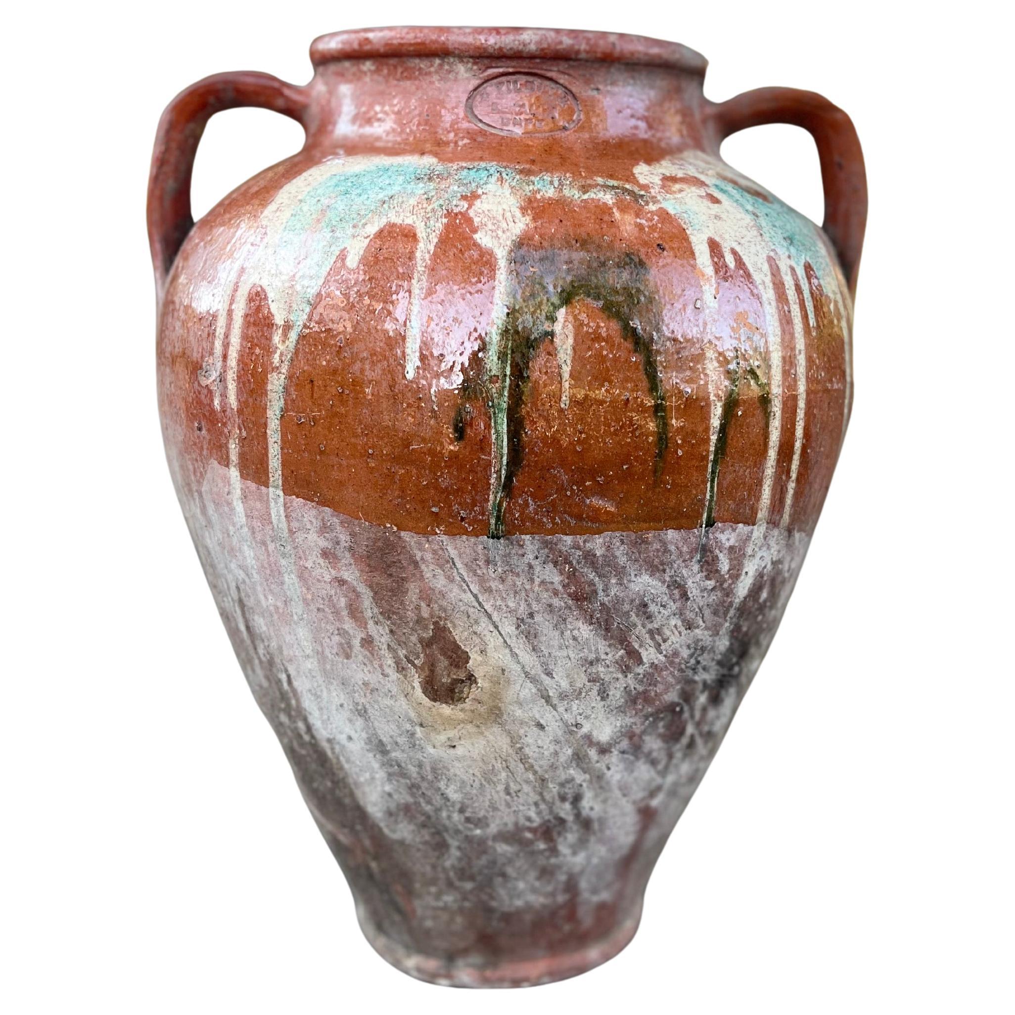 Kınık Küpü (Textured Turkish Jar - Medium) 1062 For Sale