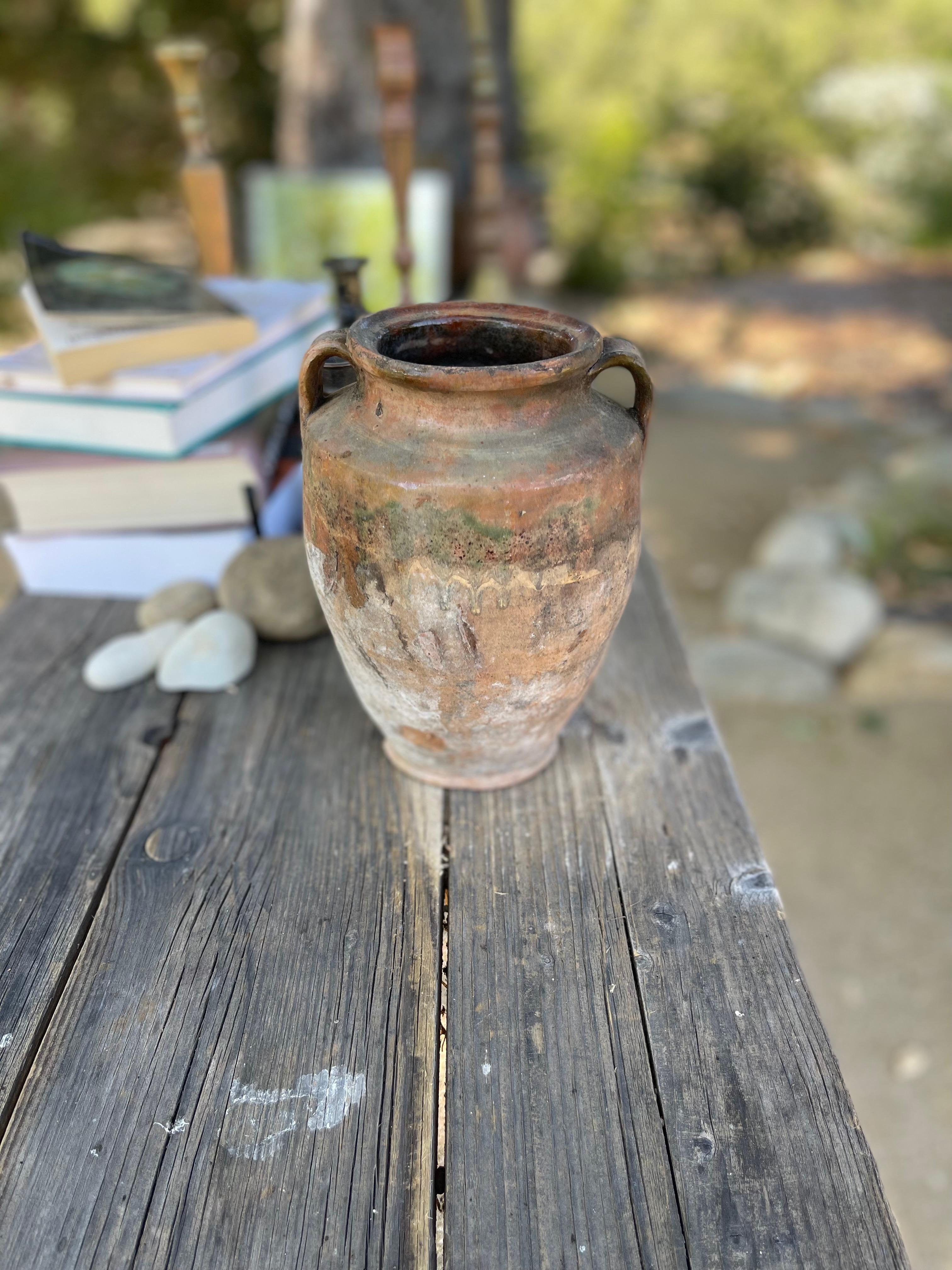 Fatto a mano Kınık Küpü (vaso turco strutturato - piccolo) 1057 in vendita