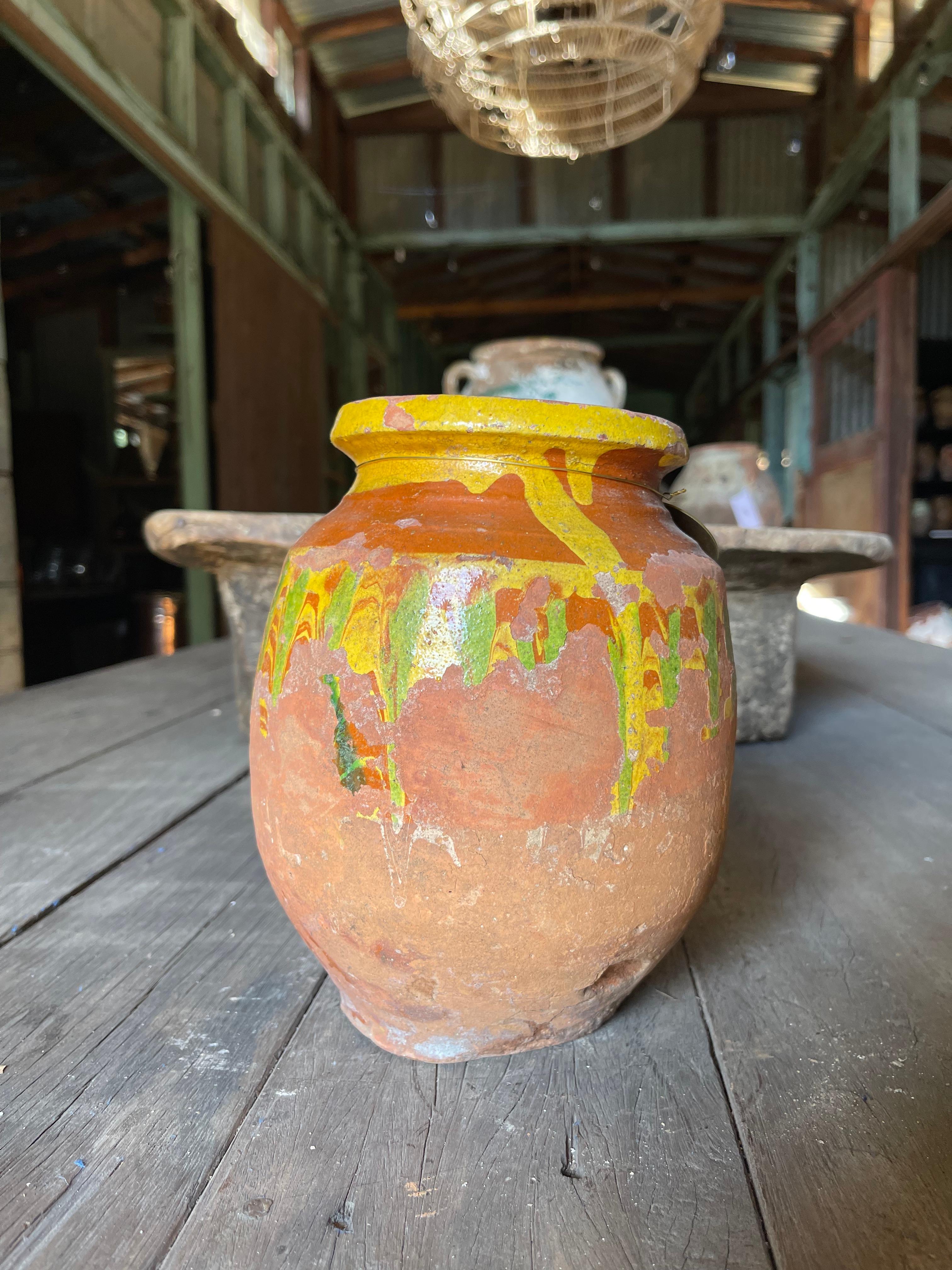 Hand-Crafted Kınık Küpü (Textured Turkish Vase - Small) 1076 For Sale