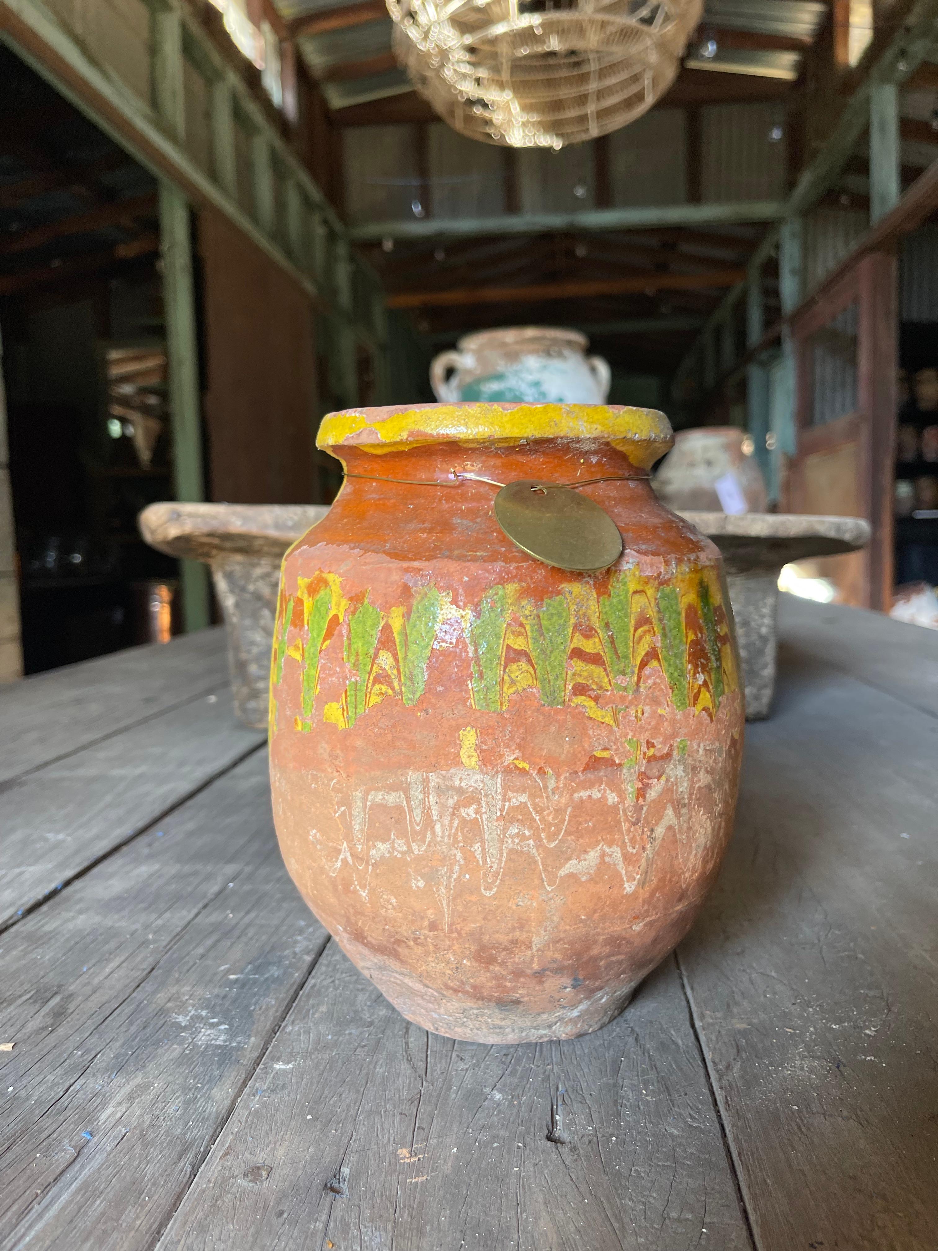 Kınık Küpü (Textured Turkish Vase - Small) 1076 In Good Condition For Sale In Ojai, US